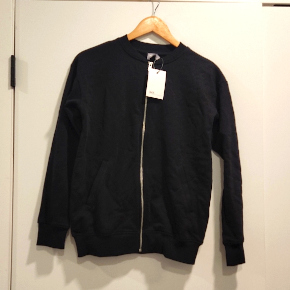 asos zip up sweatshirt 100% cotton